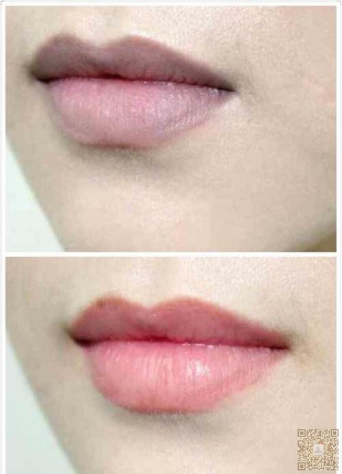 韩式半永久定妆唇改变wǒ乌黑得唇色。 韩式半永久定妆唇改变wǒ乌黑得唇色。